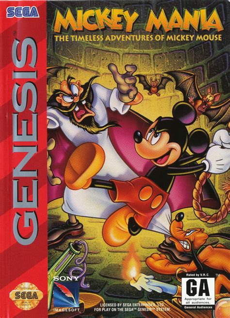 Mickey Mania For Genesis 1994 Mobygames