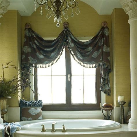 Arranging bathroom items smartly can also make. 13 Ideas for Bathroom Window Treatments Over Bathtubs in ...