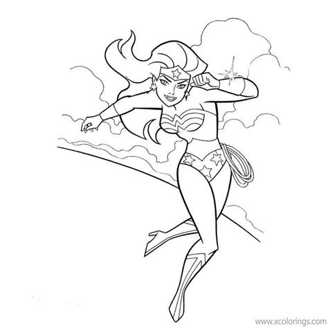 Dc Comics Wonder Woman Coloring Pages Coloring Pages