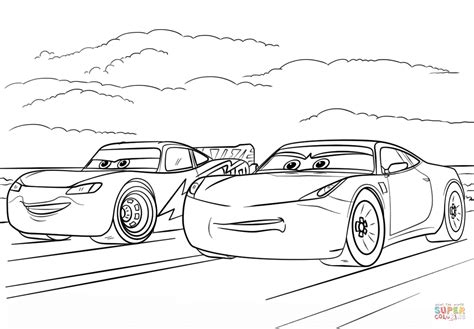 21+ Beautiful Picture of Cars 3 Coloring Pages - entitlementtrap.com