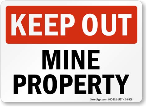 Mine Safety Signs Last 10 Years Outside Mysafetysign