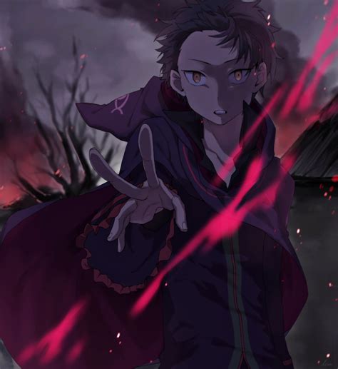 Rezero Subaru Dark Anime Films Anime Characters Anime Manga Anime