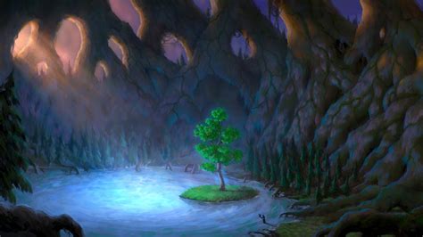 Fondos De Pantalla Arte Fantasía Cueva Selva Captura De Pantalla