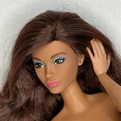 TERESA LINA FACE Sculpt Nude Barbie Doll Brunette MTM Jointed Articulated Custom PicClick