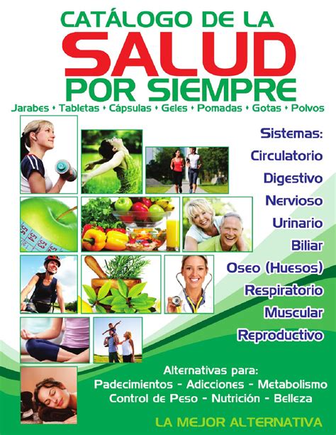 Catalogo De La Salud Por Siempre By Naturismo Issuu