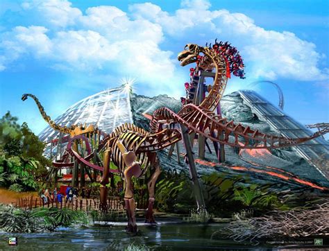 Dino Ride Dinosaur Theme Park Planet Coaster Theme Parks Rides Turtle Tank Disney