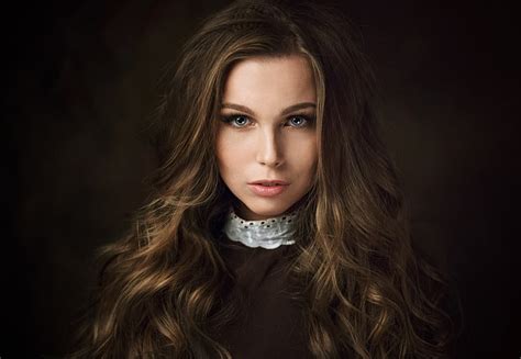 3840x1080px Free Download Hd Wallpaper Natasha Grishchenko Women Model Face Portrait