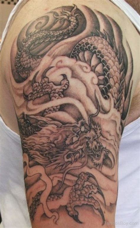 Dragon Tattoo Design On Shoulder Tattoos Designs