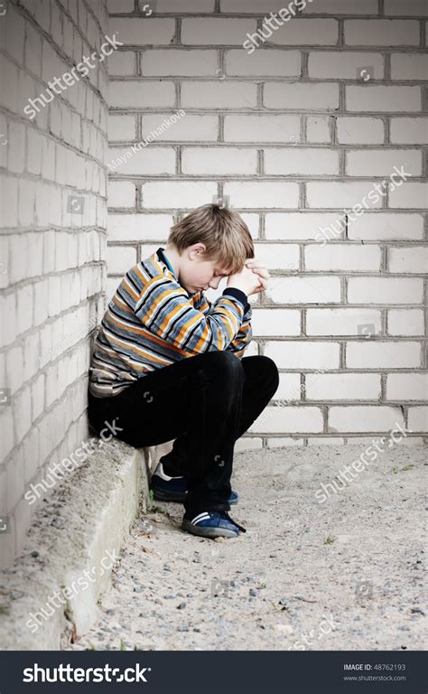 Sad Boy Stock Photo 48762193 Shutterstock