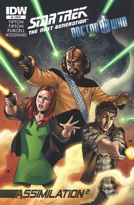 Star Trek The Next Generationdoctor Who Crossover From Idw 2012
