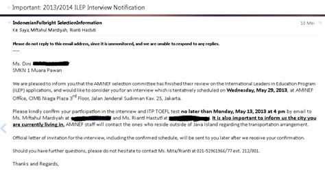Cara Membalas Email Undangan Psikotes Ifaworldcup Com