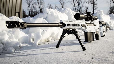 Cdx 50 Tremor Cadex Unveils 50 Bmg Rifle In New ‘stormtrooper White