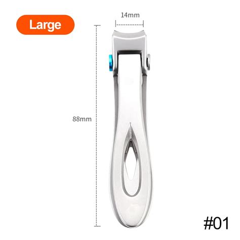 Large Nail Clippers Wide Opening Heavy Duty Toenail Clippers For Thick
