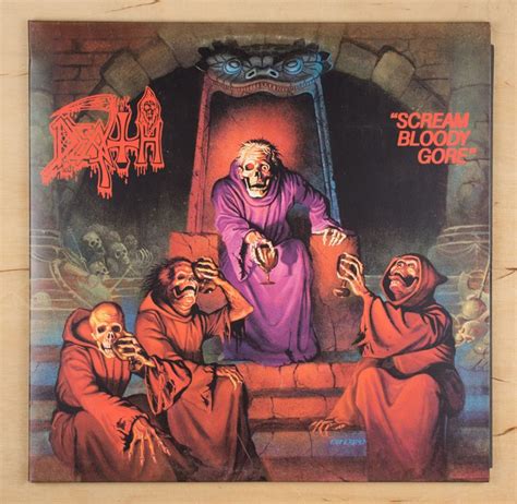 Death Scream Bloody Gore Orange Vinyl Lp 12 Inch