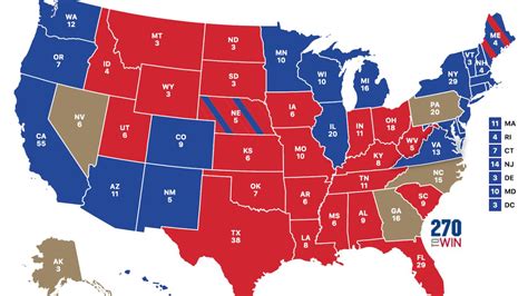 Us Election 2020 Biden Vs Trump Results Map By State Who Is Winning