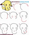 Learn How to Draw an Adorable Pikachu (Kawaii / Chibi) Easy Step by ...