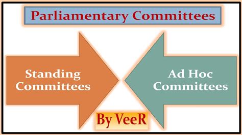L 147 Ad Hoc Committees Temporary Committees Parliamentary