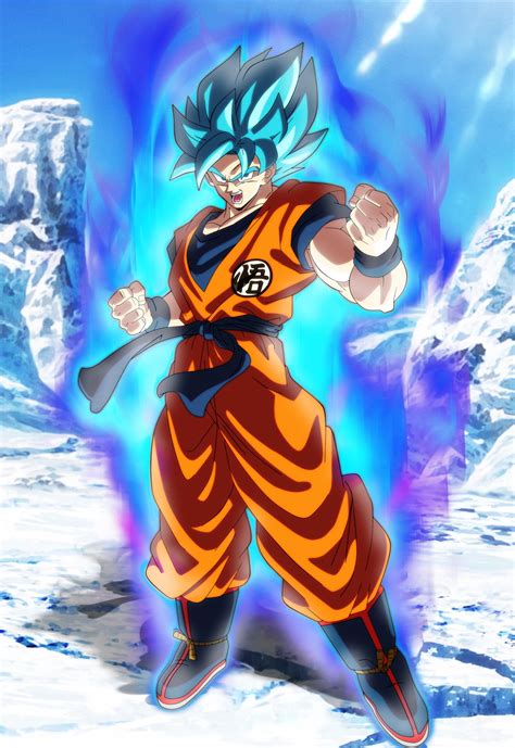 Goku Ssj Blue Dragon Ball Super Broly By Andrewdb13 On Deviantart