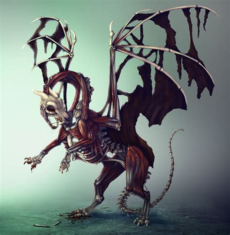 Create Zombie Dragon Concept Art Painting In Adobe Photoshop