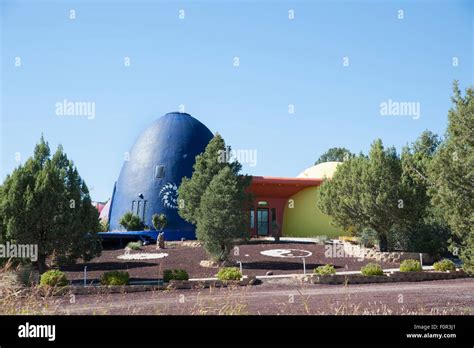 The Xanadu Egg House At Sedona Arizona Usa When It Was Still