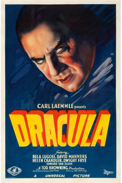 Dracula 1931 Movie Poster Dangerous Universe