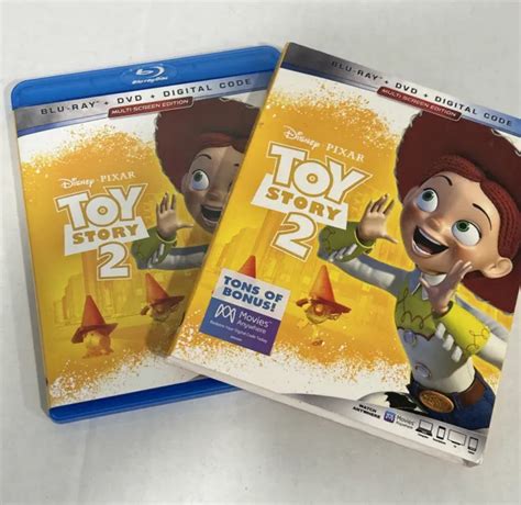 Toy Story 2 Blu Ray Dvd Multi Screen Edition With Slip Cover Pixar 2