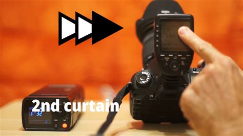 2nd Curtain Flash Sync With Canon Eos And Godox Xpro C Youtube