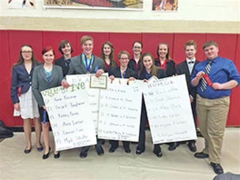 Park Rapids High School Speech Team Results Park Rapids Enterprise