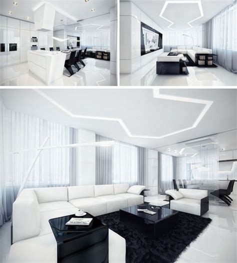 38 Interesting And Beautiful Futuristic Living Room Interior Design