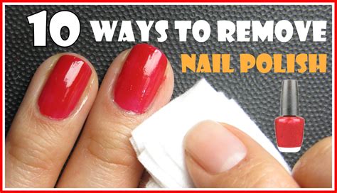 Best Ways How To Remove Nail Polish Without Remover Youme And Trends