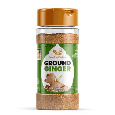 Kizzlefoods Ground Ginger 2 3 Oz