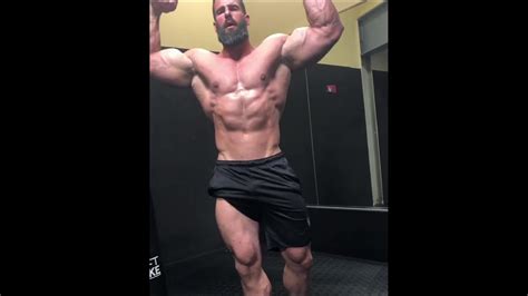 Alpha Man Nick Pulos Flexing And Showing Muscles Youtube