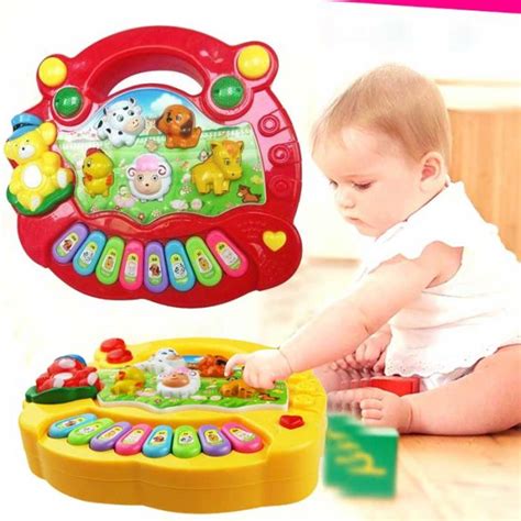 Toy Musical Instrument Baby Kids Musical Educational Piano Animal Farm