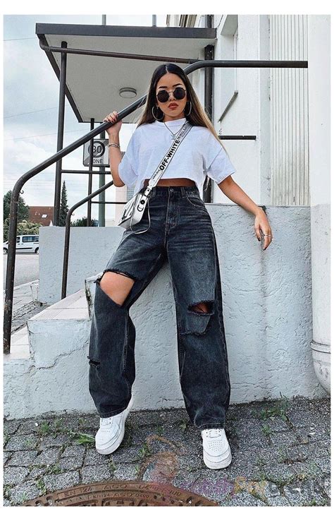How To Style Baggy Jeans Annadesignstuff Com