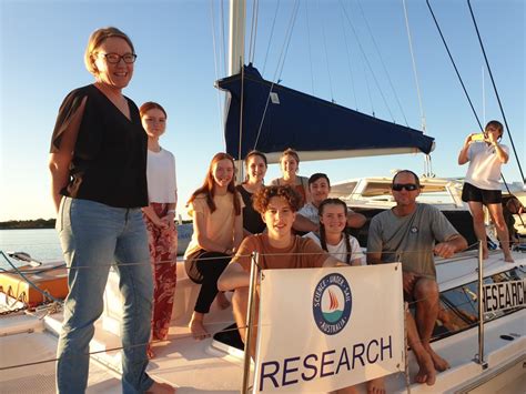 Local Students Participate In Science Under Sail Bundaberg Now