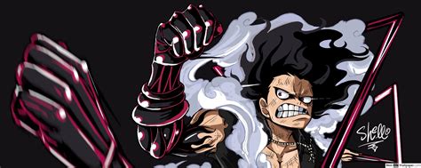 This is my favorite character from onepiece manga, oda eiichiro! Luffy Gear 2 Wallpaper Hd - Anime Wallpaper One Piece ...