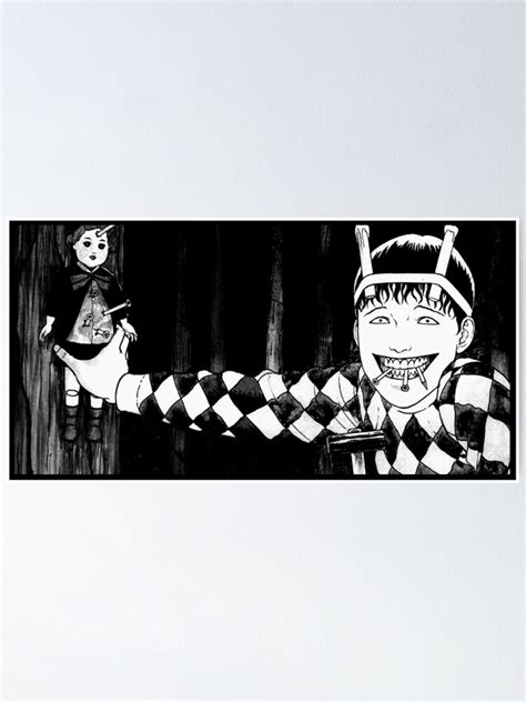 Junji Ito Soichi Poster For Sale By Uprooted Redbubble