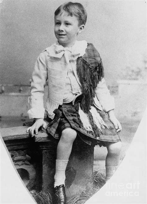 Franklin Roosevelt As A Boy By Bettmann