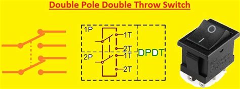 What Is Double Pole Double Throw Dpdt Switch Working