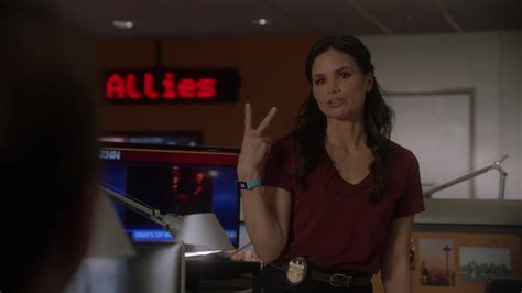 Fitbit Activity Tracker Of Katrina Law As Jessica Knight In Ncis S19e19 The Brat Pack 2022