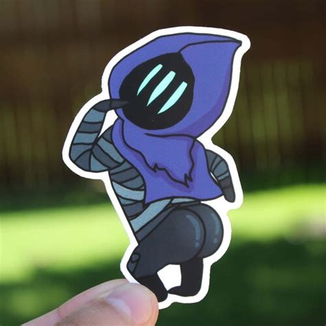 Omen Valorant Sticker Valorant Chibi Vinyl Sticker Etsy Hong Kong