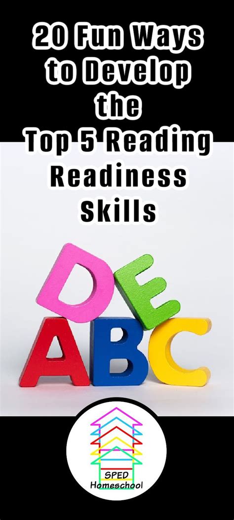 20 Fun Ways To Develop The Top 5 Reading Readiness Skills In 2022