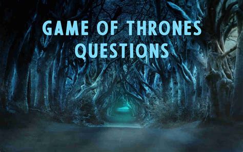 Viewers are also allowed to tweet to the hosts during the show to voice their opinions. 100 Game of Thrones Quiz Questions - GOT Trivia ...