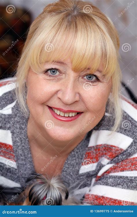 Beautiful Blond Old Woman Stock Image Image Of Blonde 13699775