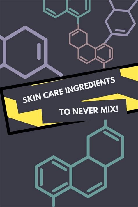 Skin Care Ingredients You Shouldnt Mix The Yesstylist