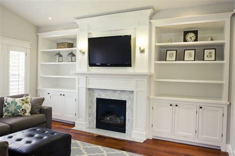 Electric Fireplace Built In Bookcases • Deck Storage Box Ideas