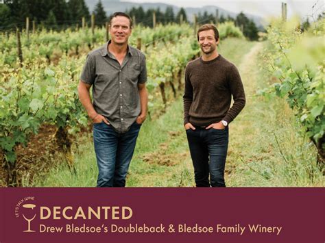 Wine Tasting With Nfl Great Drew Bledsoe