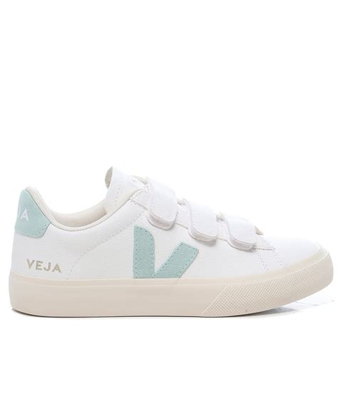 Veja Womens Recife Chromefree Leather Velcro Sneakers Jules B