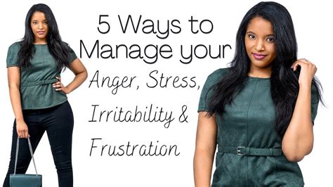 How To Better Manage Your Anger Stress Frustration And Irritability
