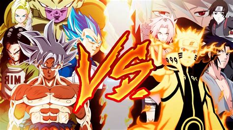 Choose your favorite character from goku, vegeta, naruto, sasuke and fight in this fantastic fighting game, then find your answer! EQUIPO 7 VS UNIVERSO 7 MACRO RAP | NARUTO VS DRAGON BALL ...